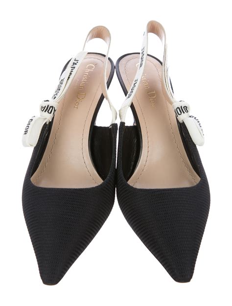 dior slingback sizing|fashionphile Dior sling backs.